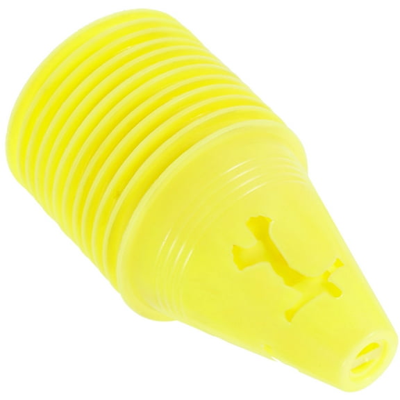 LEORX Cones Sports Yellow Pe 12Pcs 3.14X3.14X3.14In