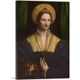 thumbnail image 1 of ARTCANVAS Portrait Of a Lady 1515 Canvas Art Print by Bernardino Luini - Size: 60" x 40" (0.75" Deep) (3-Piece), 1 of 9