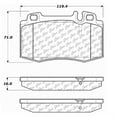 thumbnail image 3 of Centric Brake Pad Set, #100-08470, 3 of 6