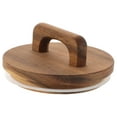 thumbnail image 6 of YUNLIGHTS Jar Lid Light Brown 1Set 4.0In Round Wooden With Silicone Seal, 6 of 8