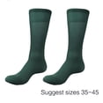 thumbnail image 5 of Lerpwige Mens Over the Calf Dress Socks Sheer Nylon Knee High Dress Socks, 5 of 20