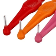 TEPE Interdental Brush Angle Cleaners Mixed Pack - Between Teeth 6 Pack, 0.4MM to .8MM