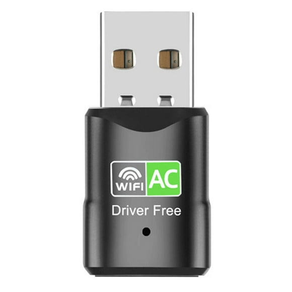 Adaptador USB Wifi y Bluetooth de 600 Mbps, mini dongle de conexión inalámbrica