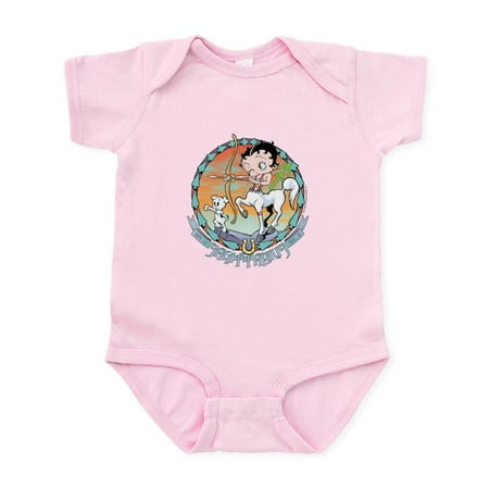 

CafePress - Betty Boop Zodiac Sign Sagittarius - Baby Light Bodysuit Size Newborn - 24 Months