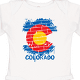 thumbnail image 4 of Inktastic Graffiti Colorado State Flag Boys or Girls Long Sleeve Baby Bodysuit, 4 of 5