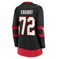thumbnail image 3 of Women's Fanatics Thomas Chabot Black Ottawa Senators Home Breakaway Jersey, 3 of 3