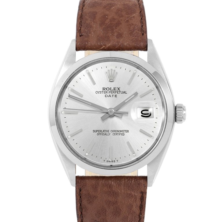 rolex men's 1500 date watch