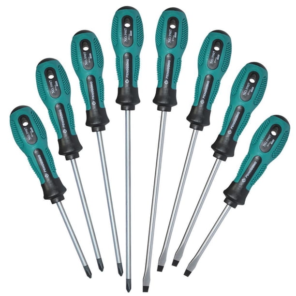 Destornilladores con mango de PP aislado Destornillador de electricista 75 mm/cruz Sywqhk Para estrenar
