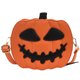 thumbnail image 1 of Bolso cruzado del diablo de Halloween bolso de hombro cuadrado de calabaza de cuero PU bolsos de moda, 1 of 9