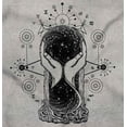 thumbnail image 2 of Hourglass Hands Crystal Ball Celestial Women's Long Sleeve T Shirt Brisco Brands L, 2 of 6