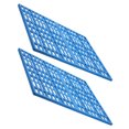 thumbnail image 1 of RENACLIPY 2Ud Tapete Para Patas De En Jaula Material ABS Fácil De Limpiar Azul, 1 of 7