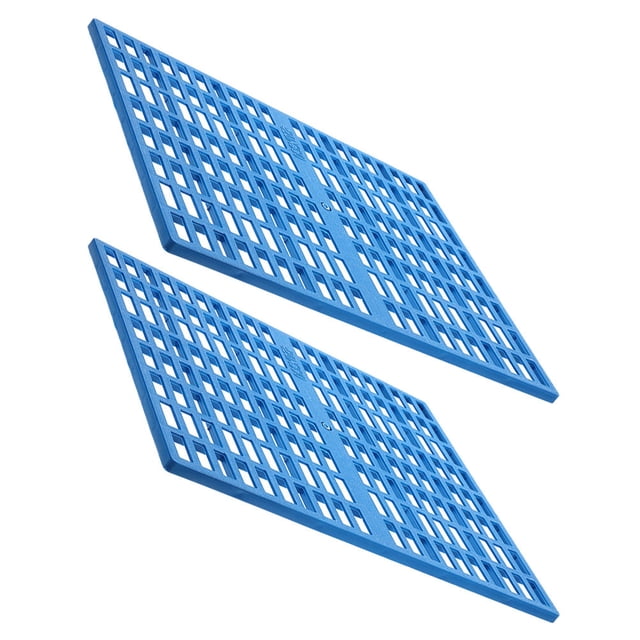 RENACLIPY 2Ud Tapete Para Patas De En Jaula Material ABS Fácil De Limpiar Azul