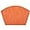 Orange, variant on Placemats Set of 4, MJIAexp Round Table Placemats Heat Resistant Woven Vinyl PVC Wipeable Durable Table Mats for Dining Table Easy to Clean