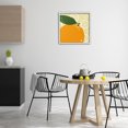 thumbnail image 3 of Stupell Industries Contemporary Bright Orange Fruit White Framed Giclee Art, 24 x 24, by Daniela Santiago, 3 of 7