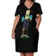thumbnail image 3 of Disfraz de cantante enmascarado de la temporada 2 de EE. UU. UU. Vestido colgante con bolsillo, falda de verano, vestidos largos para mujer, vestidos de moda, 3 of 7