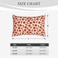thumbnail image 4 of Sikiie Tomatoes And Chili Print Plush Pillow Cover, Wrinkle-proof and Stain-resistant Pillow Protector without Pillow Core, Home Decoration-14"x20", 4 of 6
