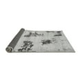 thumbnail image 2 of Ahgly Company Indoor Rectangle Abstract Gray Modern Area Rugs, 5' x 7', 2 of 4