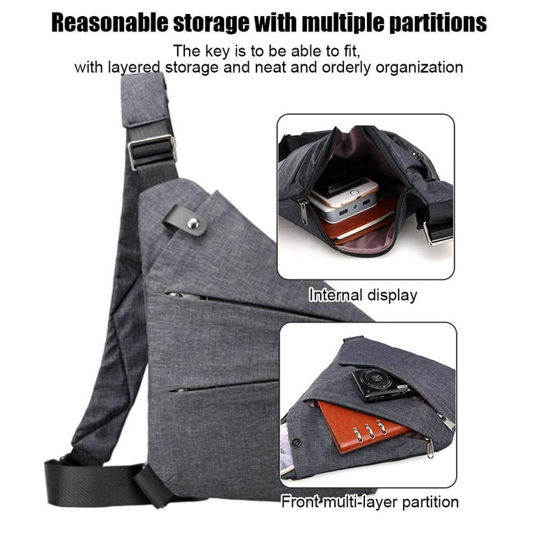 Wander Plus Crossbody Small Sport Anti-Theft Sling Bag Wander Plus Crossbody Small Sport Anti-Theft Sling Bag