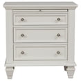 thumbnail image 6 of Sandy Beach 4-piece Eastern King Bedroom Set Cream White, 6 of 17