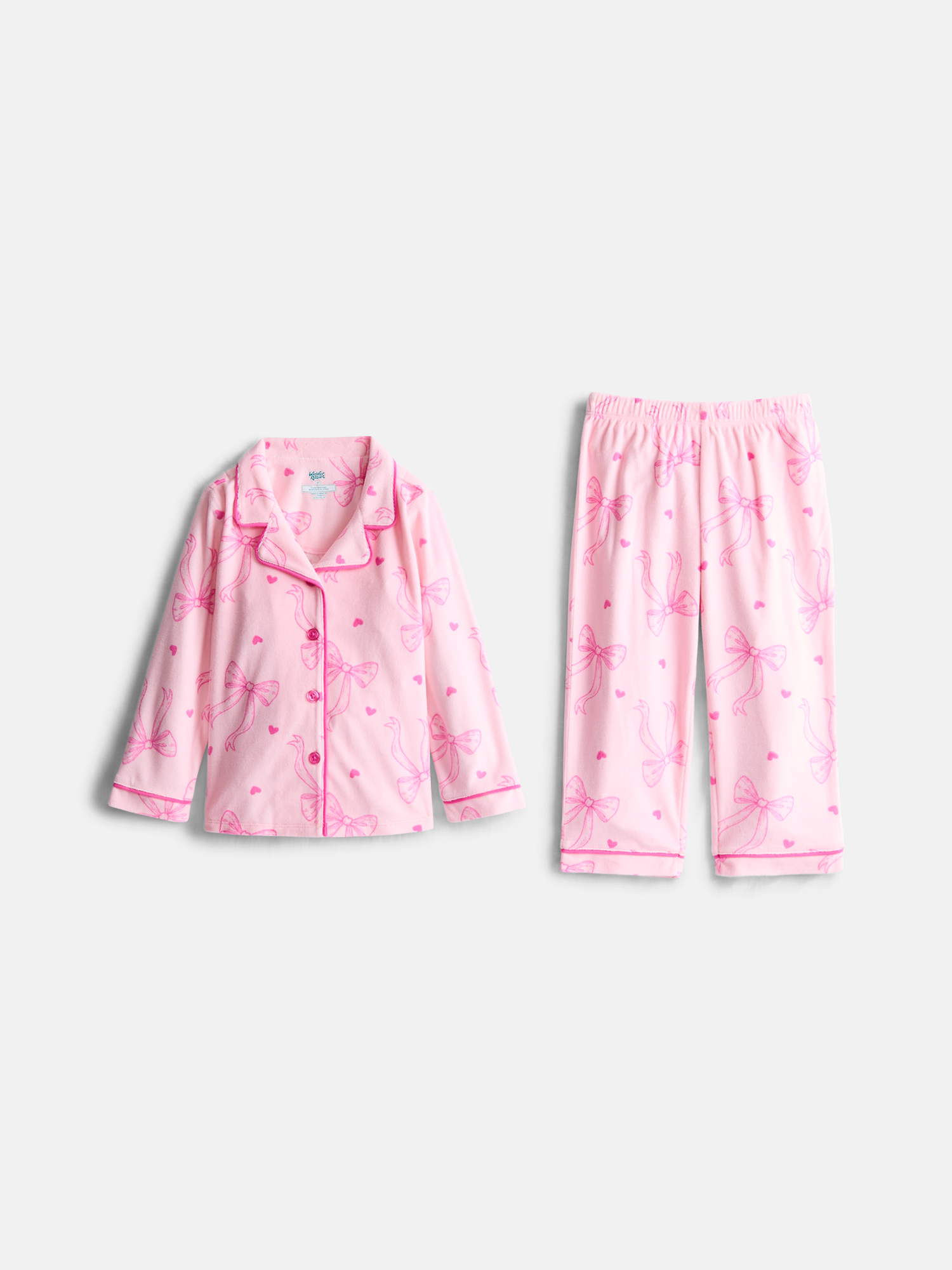 Wonder Nation Toddler Pajama Set, Long Sleeve, 2-Piece photo 1