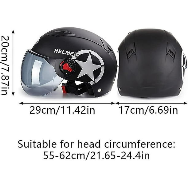 Motorcycle Helmets With Sun Visor Motorcycle Half Helmet Open Face