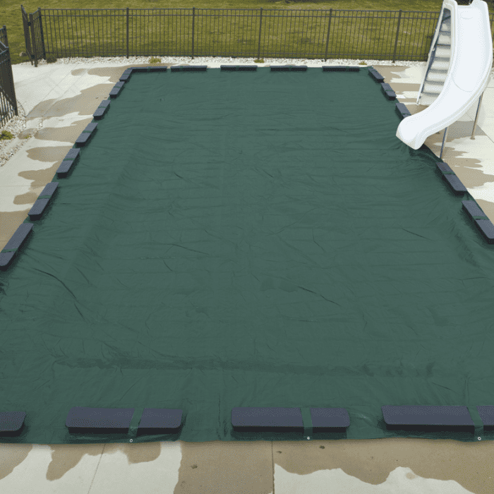 Harris CommercialGrade Winter Pool Covers for InGround Pools 20' x 40' Solid Industrial