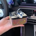 thumbnail image 6 of Luxury Rhinestones Crystal Ashtray Creative Personality Ins Home Living Room Office Desk Car Ashtray, 6 of 16