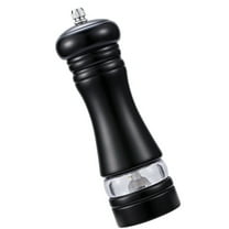 Qnmwood Wooden Salt & Pepper Grinder Set with Refillable Mill