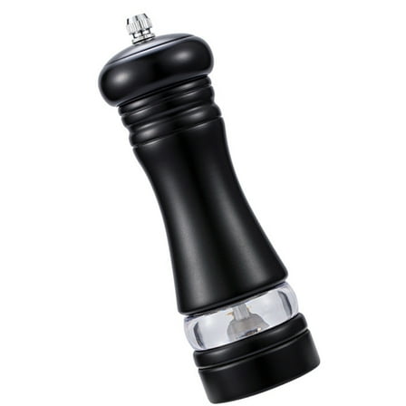 Qnmwood Wooden Salt & Pepper Grinder Set with Refillable Mill