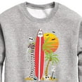 thumbnail image 3 of Nightmare Before Christmas - Ghost Dog Beach Surfer - Toddler And Youth Long Sleeve Graphic T-Shirt, 3 of 5
