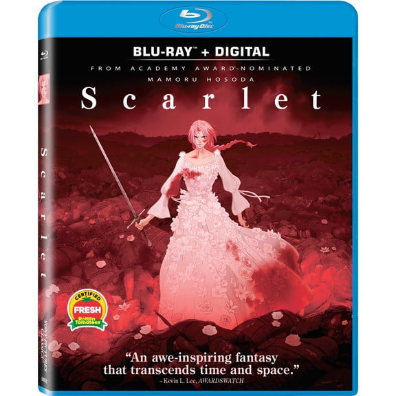 Scarlet (Blu-ray) Sony Pictures Classics, Action & Adventure, Anime, Sci-Fi