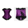 thumbnail image 4 of Corset Tops For Women Bustier Shapewear Lingerie Lace Waist Push Up Bodysuit, 4 of 5