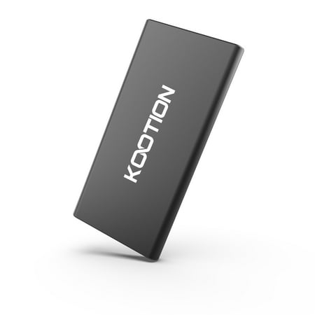 KOOTION 60G Portable External SSD USB 3.0 High Speed Read & Write up to 350MB/s & 200MB/s External Storage Ultra-Slim Solid State Drive for PC, Desktop, Laptop, MacBook (Best External Storage For Macbook)