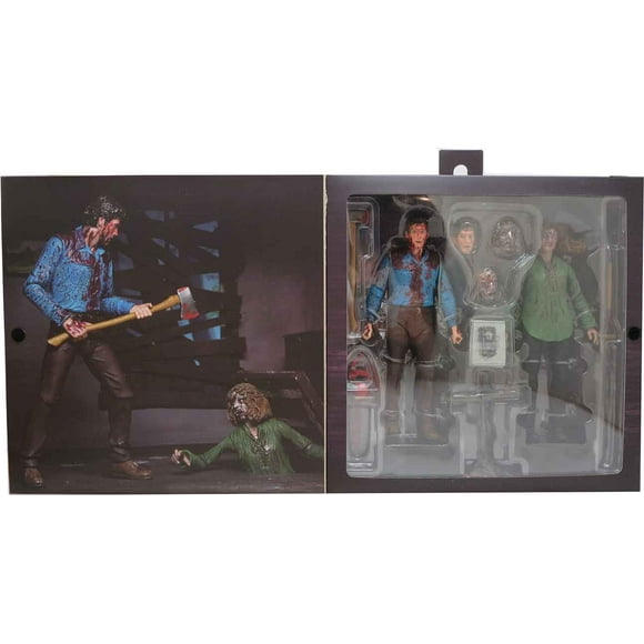 Evil Dead 7 Inch Action Figure Ultimate 2-Pack - Bloody Ash & Cheryl Williams
