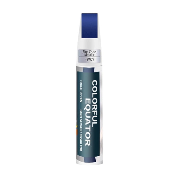 1Pc 2-in-1 Touch Up Paint Pen,Scratch Remover for Car Paint,Automotive Tools for Quick Fix Touch-ups for Most Cars,Quick And Easy Automotive Scratch Remover Pen for Cars,Trucks,SUVs,RVs,Blue,5.5"