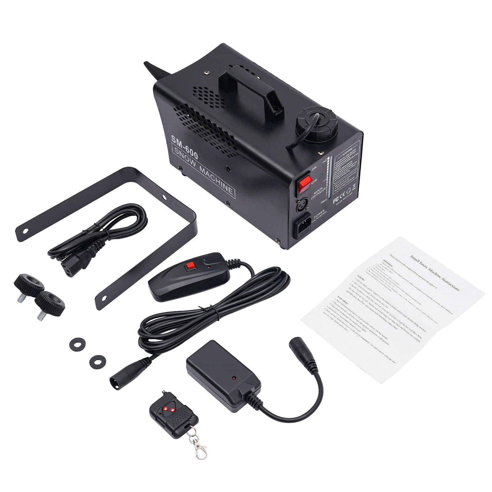 600W Snow Machine DJ Wedding Party Stage Snowflake Maker Live Concert?Remote