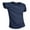 Navy, variant on Men's Water Repellent Tee Stain Resistant Quick Dry Breathable Round Neck Short Sleeve Relaxed Fit Summer Active