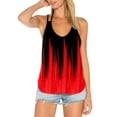thumbnail image 1 of Camisetas sin mangas con estampado de verano para mujer a la moda, camisola con tirantes finos sin mangas de corte bajo, chaleco holgado con espalda descubierta Pompotops lopia999357, 1 of 8