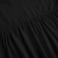 thumbnail image 3 of JUNWELL Women Short Sleeve Sexy V-Neck Swing Tunic Mini Dress Solid Color Pleated Ruffle Flowy Hem A-Line Casual Loose  Dropship, 3 of 7