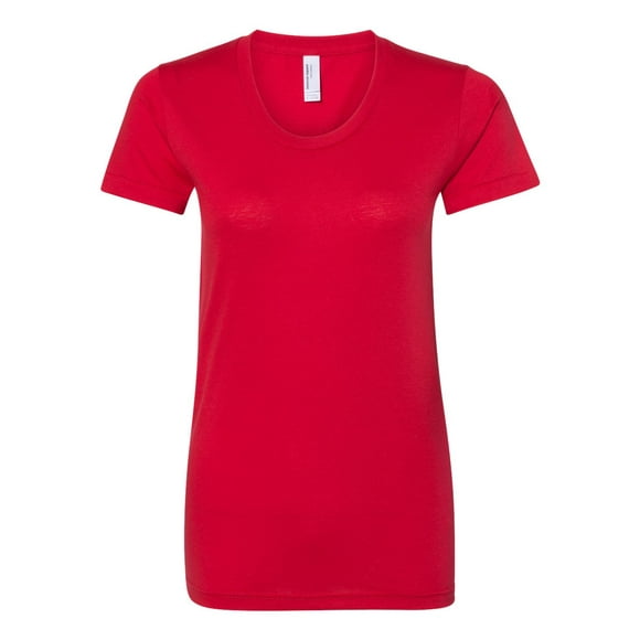 American Apparel T-shirt Femme 50/50, L, Rouge