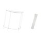 thumbnail image 5 of Mesita de noche de acrílico,Mesa auxiliar de acrílico transparente Mesa auxiliar transparente en capas,Pantalla de lámpara de pie,Lámpara de estudio minimalista con pantalla,Cubierta de luz, 5 of 8