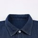 thumbnail image 4 of pstuiky camisetas de hombre, Camisa informal de manga corta con cuello en V y botones lisos para hombre ropa de hombre xxxl, 4 of 4