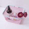 thumbnail image 1 of Mini cesta de la compra de 2 uds, cestas de comestibles, contenedores de almacenamiento de juguetes para niños apilables, contenedores con asas, organizador de artículos diversos para baño, cocina, Pla de simulación LingWen 8390615206587, 1 of 1