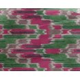 thumbnail image 4 of oneOone Georgette Viscose Fabric Chevron Kasuri Decor Fabric Printed BTY 42 Inch Wide, 4 of 4