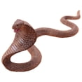 thumbnail image 4 of Simulation Reptile Model for Cobra Snake Amphibious Spectacles Kingsnake Model Tidy Toy Ornaments, 4 of 5