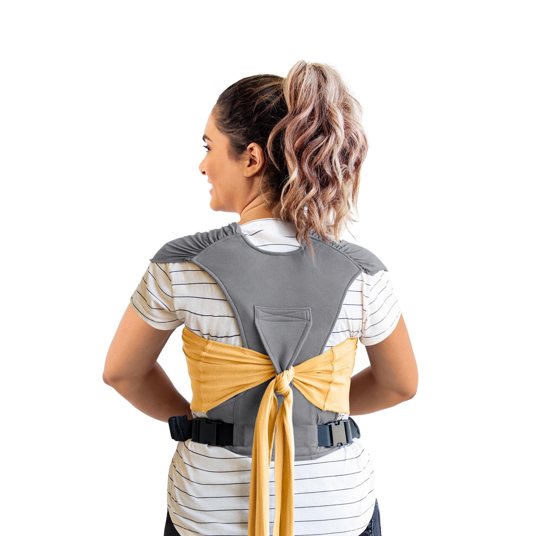 MOBY Wrap Easy-Wrap Baby Carrier in Marigold