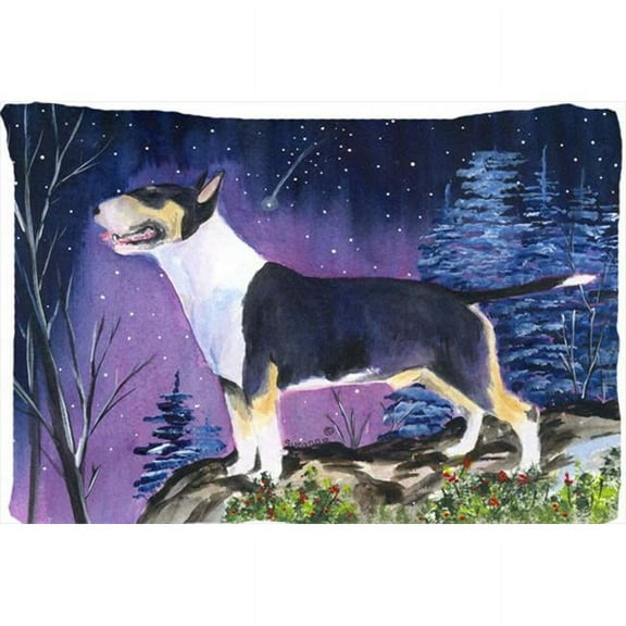 20.5 x 30 in. Bull Terrier Moisture Wicking Fabric Standard Pillowcase