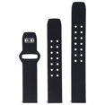 thumbnail image 1 of Affinity 20mm Silicone Band for Smartwatches, Watches &amp; Tracking Devices - Black (Used), 1 of 1