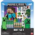 thumbnail image 1 of Minecraft Ensemble de Coloriage pour Enfants Autocollants & Tampons, 1 of 2