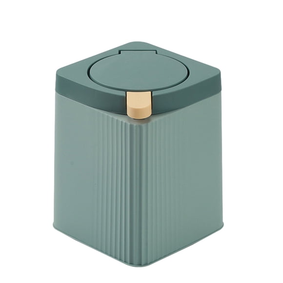 Contenedor de basura Toystoory desmontable y fácil de usar Verde 13 galones